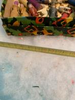 Antiek Houten Speelgoedfiguren Erzgebergte in Doosje, Antiek en Kunst, Antiek | Speelgoed, Ophalen of Verzenden