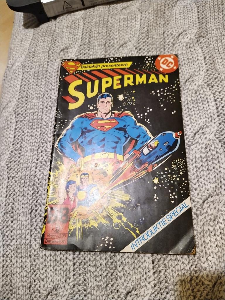 Superman stripverhaal nr 0 Baldakijn, Ophalen of Verzenden, Gebruikt, Overige typen