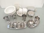 Alessi - Roomstel - Botervloot - Papschaaltjes  etc., Antiek en Kunst, Ophalen of Verzenden