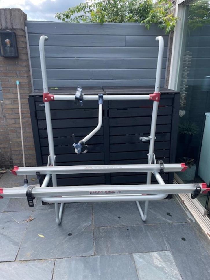 Caravan Fietsendrager Fiamma, Caravans en Kamperen, Caravan accessoires, Gebruikt, Ophalen