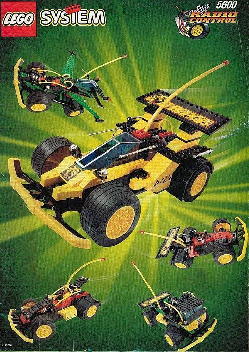 Lego technic 5600 RC Racer, Kinderen en Baby's, Speelgoed | Duplo en Lego, Zo goed als nieuw, Lego, Complete set, Ophalen of Verzenden