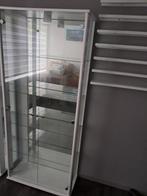 Mooie vitrinekast met licht aansluiting., Ophalen, 50 tot 100 cm, Modern, 150 tot 200 cm