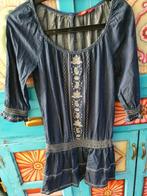 EDC geborduurd tuniek maat 32, Blauw, Ophalen of Verzenden, Maat 34 (XS) of kleiner, Gedragen