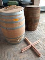 Wijnvaten Whisky vaten regentonnen, Tuin en Terras, 150 liter of meer, Ophalen, Zo goed als nieuw, Hout