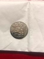 Zilveren zeldzame 2 stuiver 1754 fdc munt 75 euro, Postzegels en Munten, Munten | Nederland, Ophalen, Vóór koninkrijk, Zilver