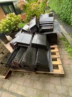 Dakpannen Koramic Datura mat zwart verglaasd, Doe-het-zelf en Verbouw, Dakpannen en Dakbedekking, Ophalen, Steen of Klei, Zwart