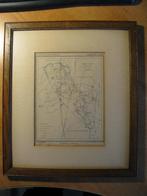 origineel Kuyperkaartje van de gemeente Aalst ca. 1867, Boeken, Atlassen en Landkaarten, Gelezen, Ophalen of Verzenden, Landkaart