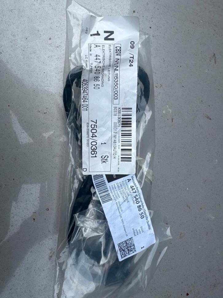 Mercedes-Benz Elektrische Leiding A4475408650 - Nieuw, Auto-onderdelen, Elektronica en Kabels, Mercedes-Benz, Nieuw, Ophalen of Verzenden