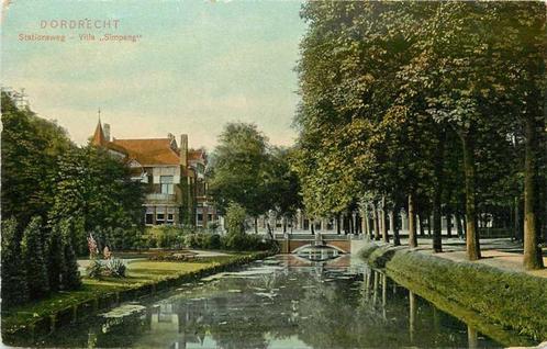 (300-318-015) Dordrecht Stationsweg, Verzamelen, Ansichtkaarten | Nederland, Zuid-Holland, Verzenden