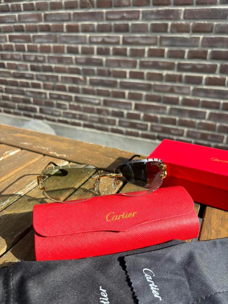 Cartier bril, Sieraden, Tassen en Uiterlijk, Zonnebrillen en Brillen | Heren, Nieuw, Bril, Overige merken, Overige kleuren, Ophalen of Verzenden