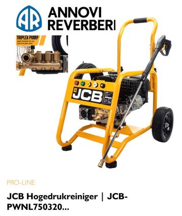 JCB Hogedrukreiniger Benzine super aanbieding beschikbaar voor biedingen