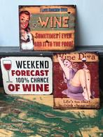 wandbord wine wijn wijnen tekstbord borden reclamebord
