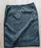 Khaki rok met slangenprint, maat M, Kleding | Dames, Rokken, Maat 38/40 (M), Ophalen of Verzenden, Knielengte, Groen