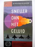 1959: Sneller dan het geluid, pocket met foto's, Ophalen of Verzenden, Zo goed als nieuw, Boek of Tijdschrift