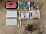 WITTE NINTENDO DS LITE MET SPELLEN OA YOSHI, Met games, Wit, Ophalen of Verzenden, Zo goed als nieuw