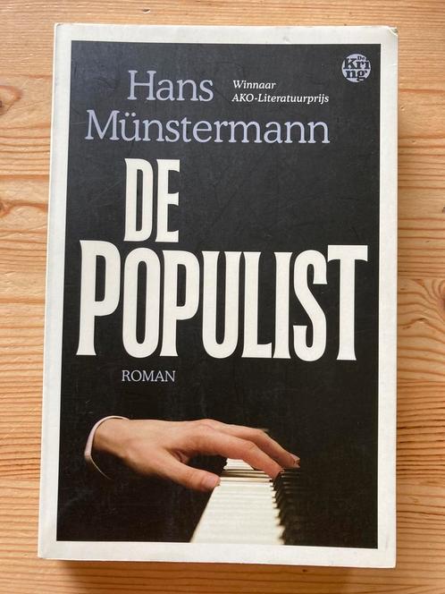Hans Münstermann - De populist, Boeken, Literatuur, Zo goed als nieuw, Nederland, Ophalen of Verzenden