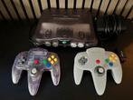 Super mooie Nintendo 64 met 2 controllers en 3 games, Ophalen of Verzenden, Zo goed als nieuw, Met 2 controllers