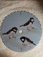 Huismussen op ijzeren zaagblad geschilderd, Antiek en Kunst, Ophalen