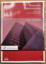 Sarina van Vlimmeren - Financiële adm. - Opgaven en werkboek, Sarina van Vlimmeren; Henk Fuchs, Ophalen of Verzenden, Zo goed als nieuw