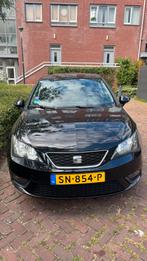 Seat Ibiza 1.2 66KW 3DRS 2017 Zwart, Auto's, Voorwielaandrijving, 1037 kg, Handgeschakeld, 1000 kg
