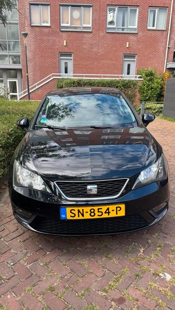 Seat Ibiza 1.2 66KW 3DRS 2017 Zwart beschikbaar voor biedingen