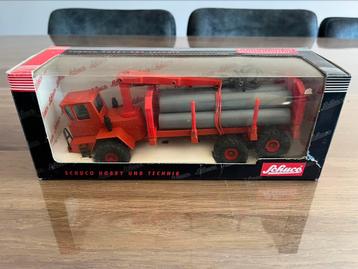Faun knikdumper met kraan opbouw Schuco Nieuw 07111 beschikbaar voor biedingen