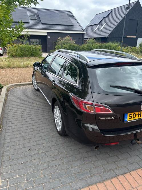 Mazda 6 2.0 Sportbreak 2009 Zwart, Auto's, Mazda, Particulier, Benzine, Euro 5, B, Stationwagon, Handgeschakeld, Origineel Nederlands