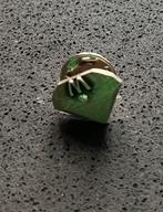 Zeer zeldzame zilveren McDonald’s pin met diamantje, Minder dan 4 cm, Nieuw, Ophalen of Verzenden, Zilver