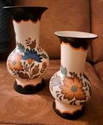 Vintage Flora Gouda Holland Vaas, Antiek en Kunst, Ophalen