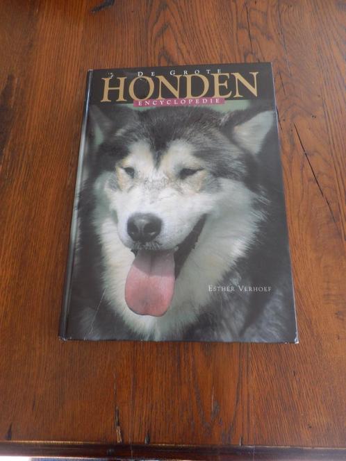 De grote honden encyclopedie:::Auteur: Esther Verhoef., Dieren en Toebehoren, Honden-accessoires, Zo goed als nieuw, Ophalen of Verzenden