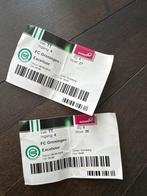FC Groningen-Excelsior 08-04-2015 2 tickets, Tickets en Kaartjes, Overige typen, Twee personen, April