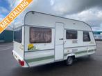 Delta 4600 CT bj 2000 +voortent mover stalling, Caravans en Kamperen, Caravans, Standaardzit, Bedrijf, Schokbreker, Tot en met 4