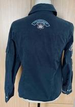 L Argentina blouse maat 38, Kleding | Dames, Ophalen of Verzenden, Zo goed als nieuw, Maat 38/40 (M), Blauw