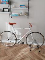 Vintage Retro Singlespeed Fixie Look Racefiets Refurbished, Fietsen en Brommers, Overige merken, Staal, Nieuw, Ophalen of Verzenden