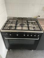 Smeg Gasfornuis, zwart, 90 cm, 2023 -SNEL OPHALEN, Witgoed en Apparatuur, Fornuizen, Ophalen, Gebruikt, 60 cm of meer, Gas