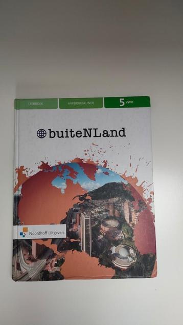 Buitenland Aardrijkskunde VWO 5 leerboek + opdrachten boek beschikbaar voor biedingen