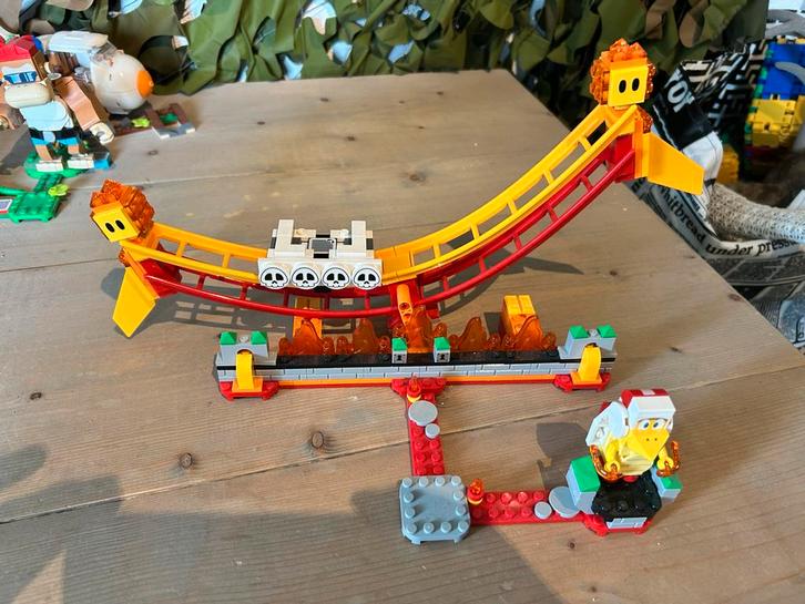 Lego Mario Rit Over Lavagolven 71416, Kinderen en Baby's, Speelgoed | Duplo en Lego, Gebruikt, Lego, Complete set, Ophalen of Verzenden
