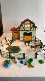 Playmobil pony  boerderij., Ophalen of Verzenden, Gebruikt