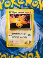 Lt Surge's Pikachu 84/132 Gym Challenge Pokemon, Verzenden, Zo goed als nieuw, Losse kaart