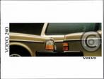 oldtimer Volvo 240 245 DL GL GLT VAN folder, Boeken, Ophalen of Verzenden, Zo goed als nieuw, Volvo