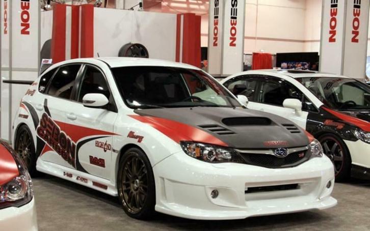 Seibon motorkap spoiler achterklep skirts - Impreza GR 08-10, Auto diversen, Tuning en Styling, Ophalen of Verzenden