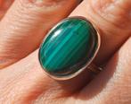 Vanoli 925 zilveren ring met malachiet maat 17,25, Daiva1973@hotmail.com, Vanoli, Amsterdam, Nieuw