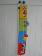 Houten groeimeter met auto´s, Ophalen of Verzenden, Gebruikt, Wanddecoratie