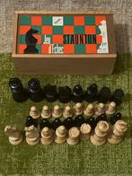 Vintage  Chess Staunton Koninghoogte 70 mm, Ophalen of Verzenden, Gebruikt