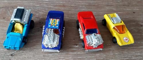 Matchbox lot van 4 autos jaren 70, Verzamelen, Speelgoed, Gebruikt, Ophalen of Verzenden