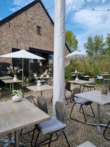 Terrastafels Klaptafels Bistrotafels horeca vierkant  beschikbaar voor biedingen