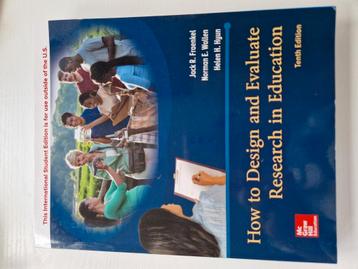How to Design and Evaluate Research in Education  beschikbaar voor biedingen