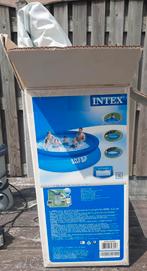 GRATIS Zwembad intex 366 cm + afdekzeil + toebehoren, Ophalen, Gebruikt, Minder dan 80 cm, Rond