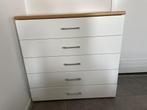 Witte commodekast, Ophalen, Overige materialen, Gebruikt, 5 laden of meer