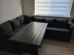 Mooie loungeset met tafel, Tuin en Terras, 5 zitplaatsen, Bank, Ophalen of Verzenden, Zo goed als nieuw